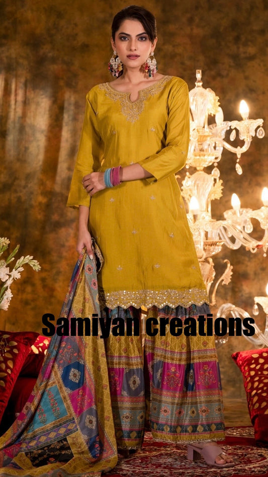 Sharara suit