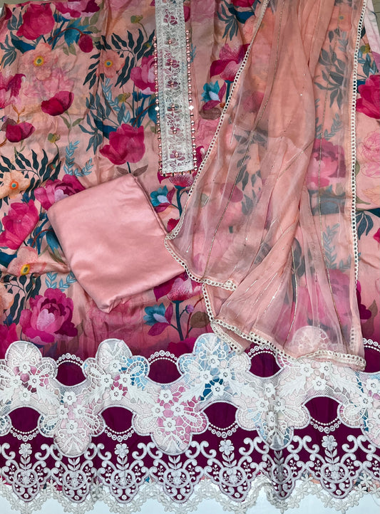 Pure Muslin Digital Print