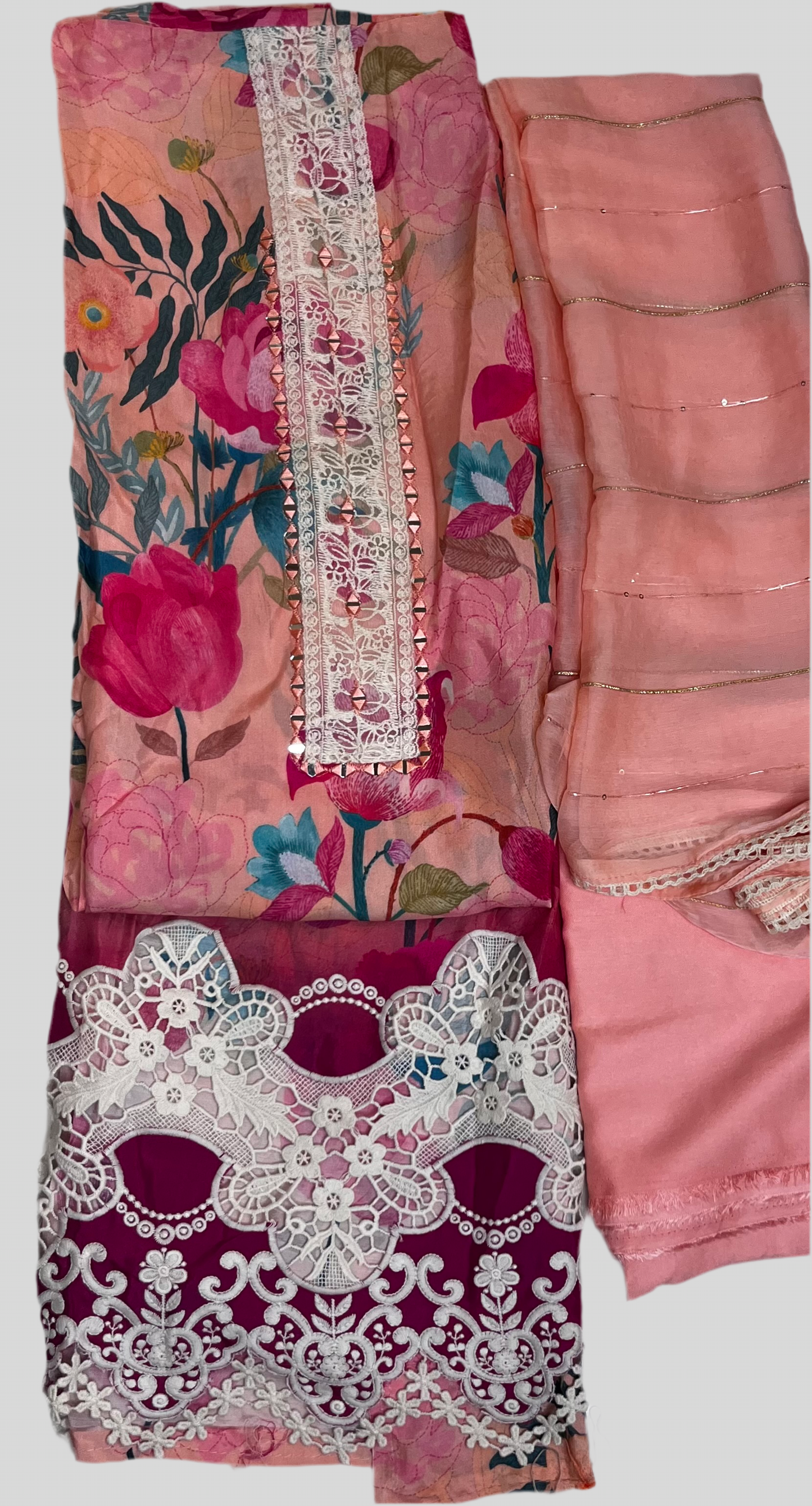 Pure Muslin Digital Print