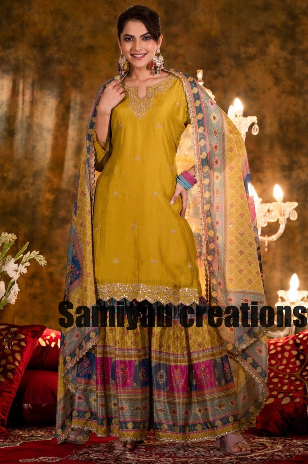 Sharara suit