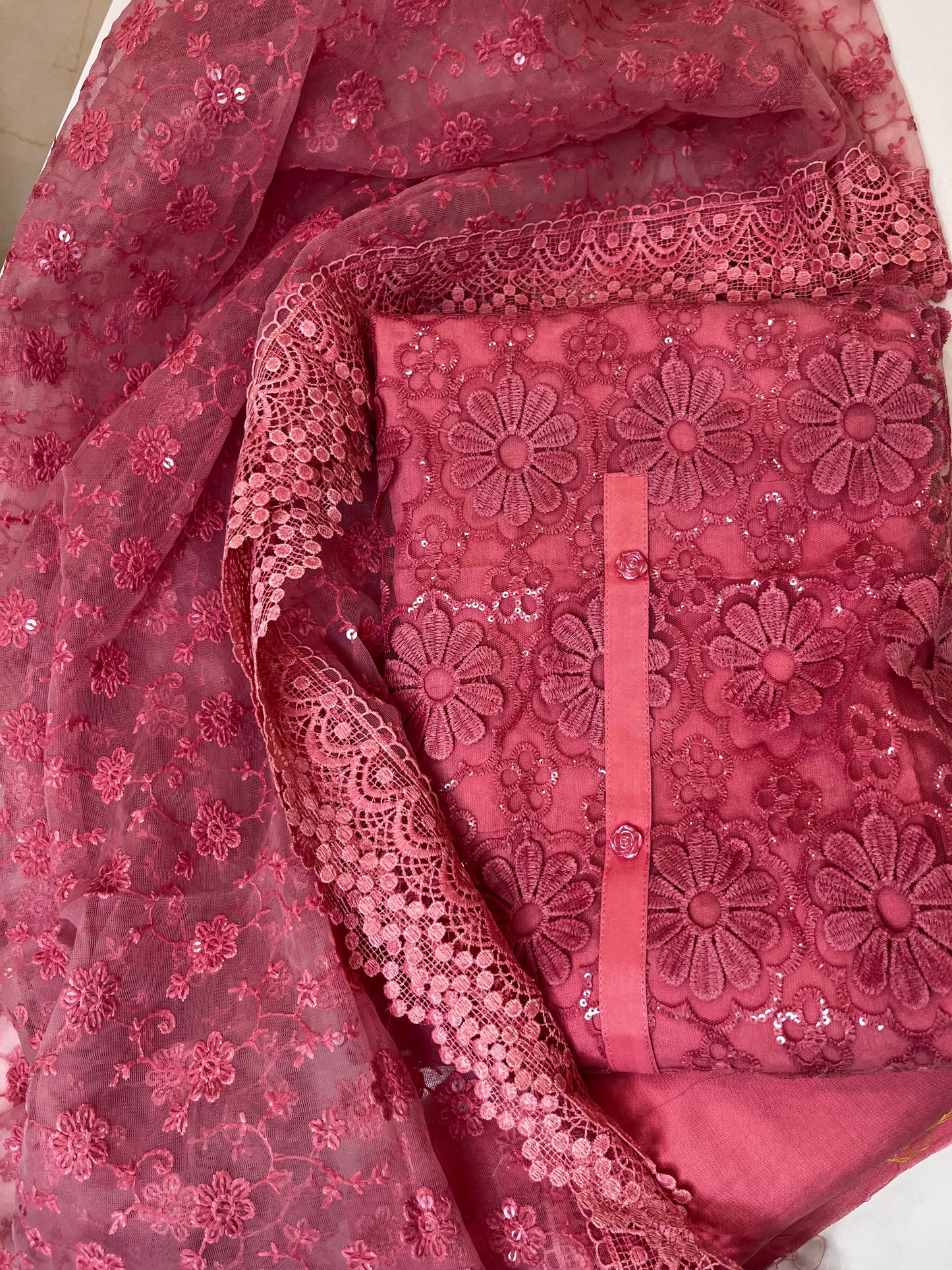 Crochet Net Suit