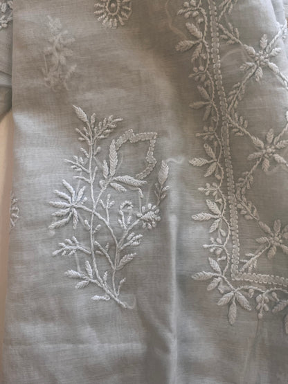 Pure Mul Chikankari Suits
