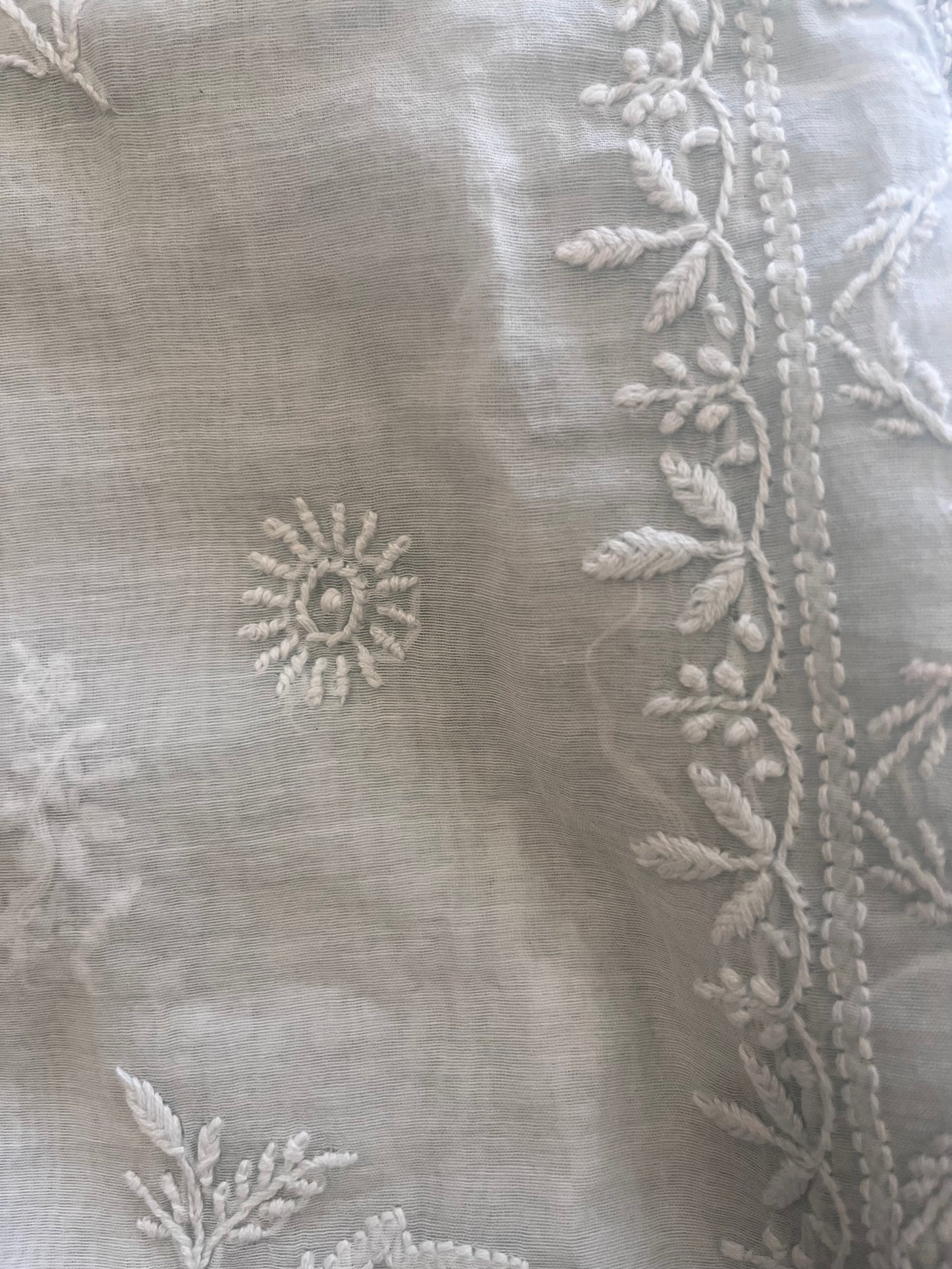 Pure Mul Chikankari Suits