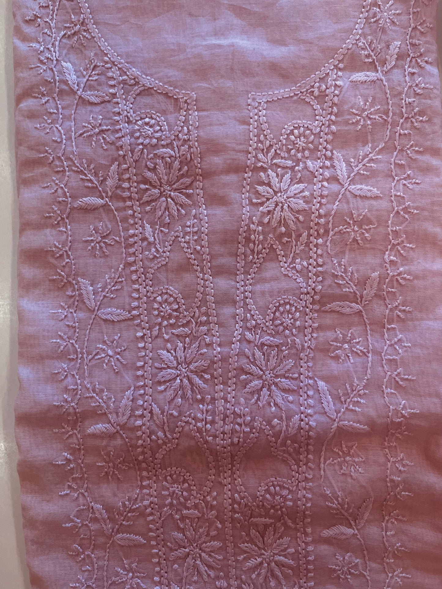 Pure Mul Chikankari Suits