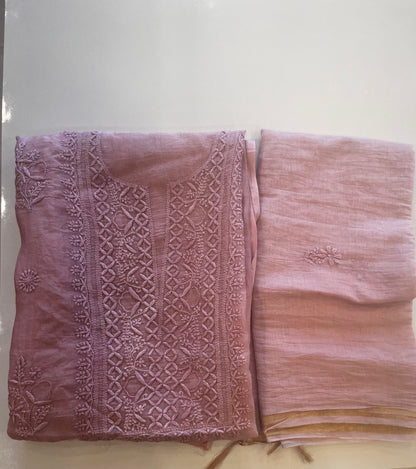 Pure Mul Chikankari Suits