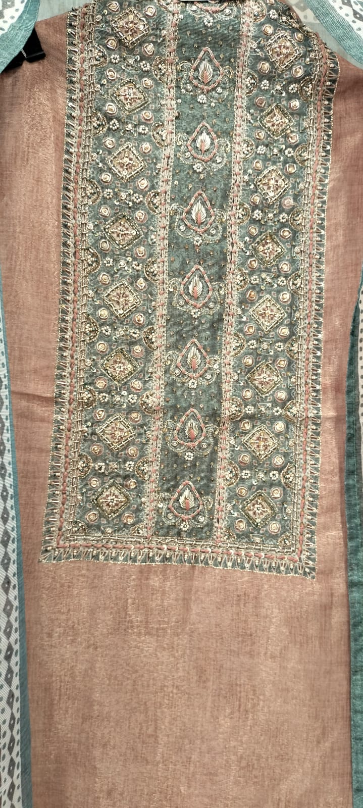 Chanderi suit