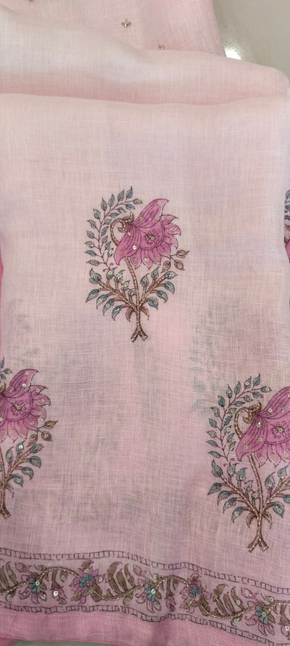 Linen ombré